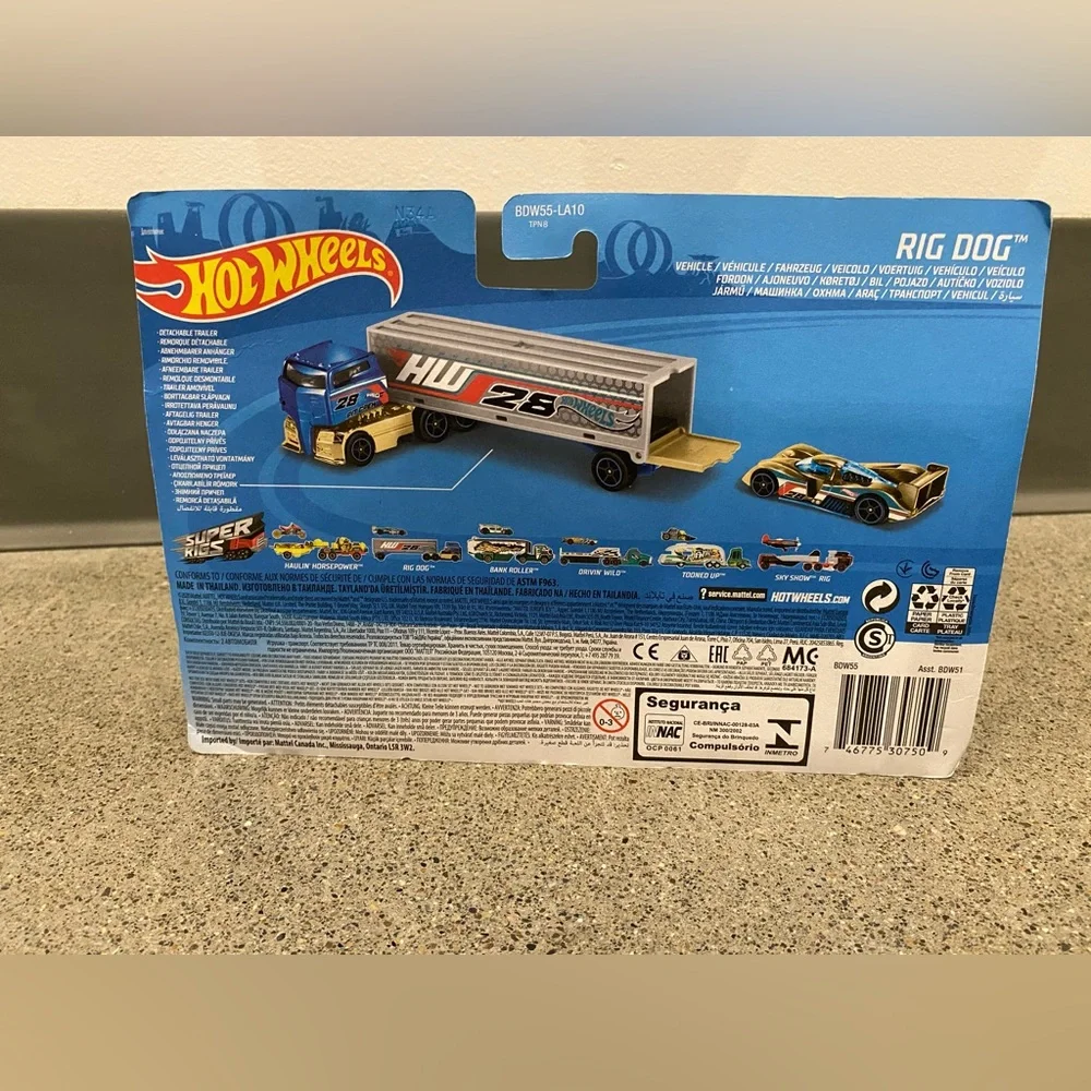HOT WHEELS SUPER RIGS RIG DOG NEW‎ IN PACKAGE 2020